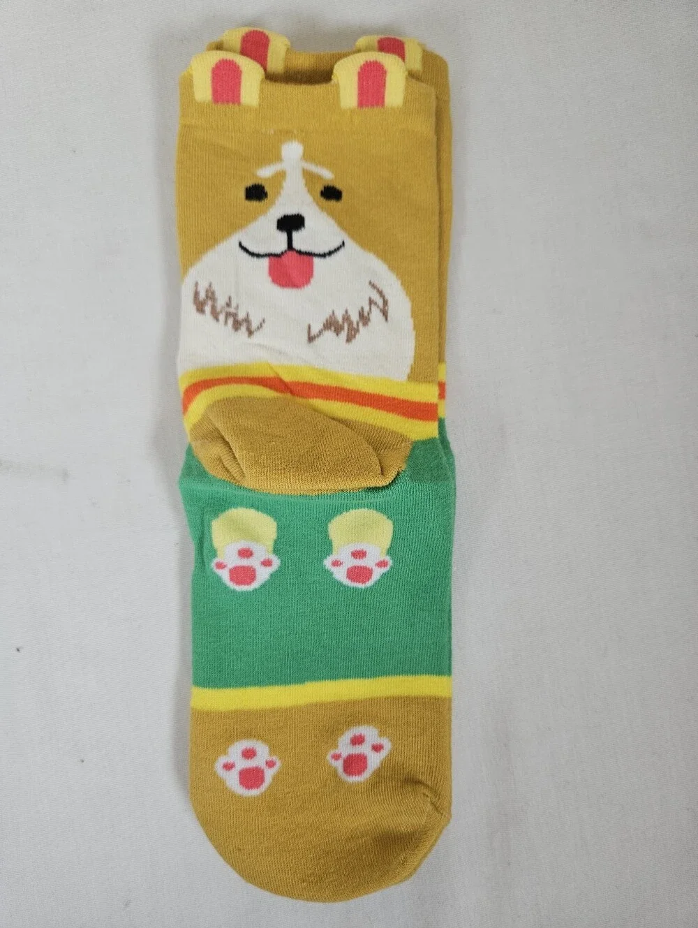 Dog Lover Novelty Crew Socks Set of 5 Pairs NWT Cute Puppy Animal Socks